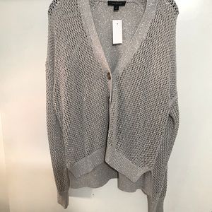Ann Taylor Shimmer Summer Cardigan